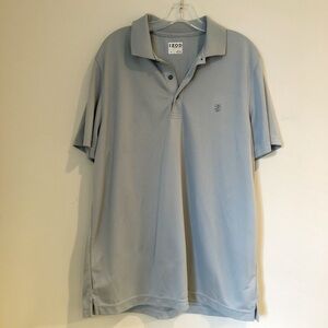 IZOD Golf Technical Moisture Wicking Polo Shirt Button Up Top Athletic